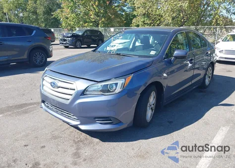 2016 Subaru Legacy 2.5I Premium из США, поврежденный, VIN 4S3BNAC62G3009310